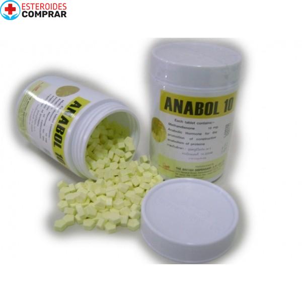 Anabol 10mg dispensario británico 500 tabletas