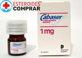 Cabaser 1mg de cabergolina (Dostinex) 20 tabletas (1mg/tab)