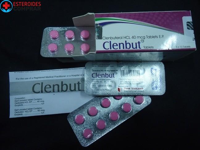 Clenbut Shree Venkatesh (Clenbuterol) 50tabs (40mcg/tab) - Imagen 2