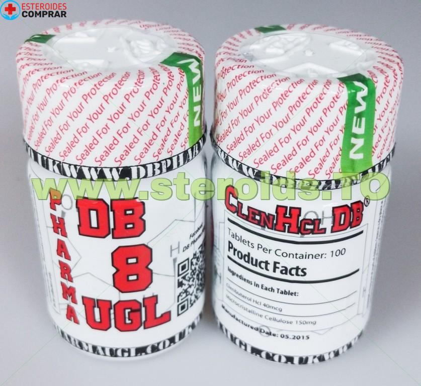 Clenbuterol HCL DB Pharma 100 tablets (40mcg/tab)