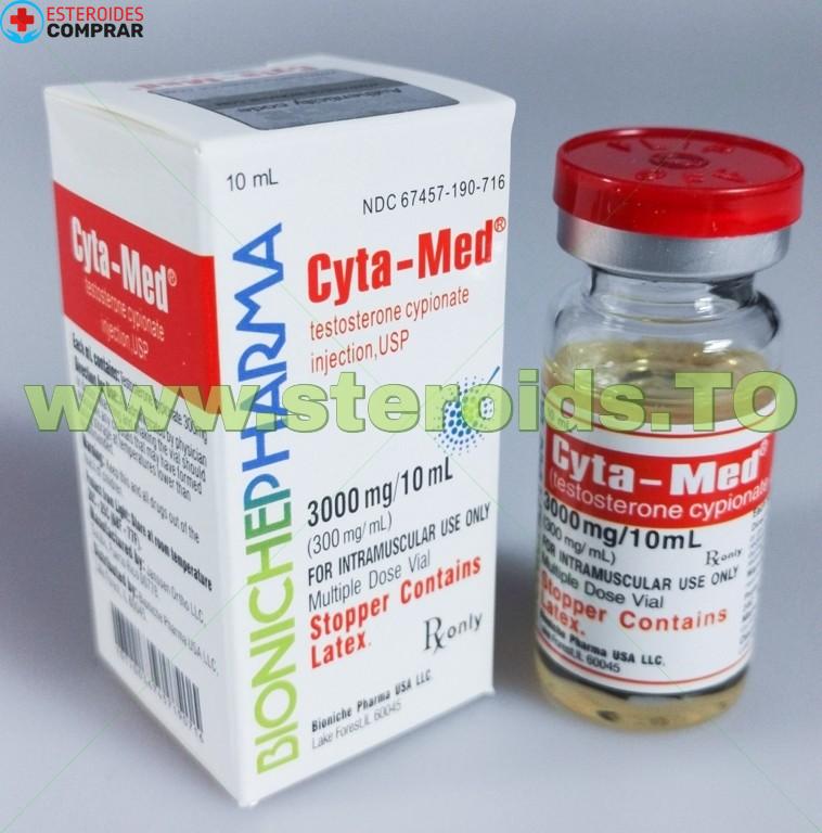 Cyta-Med Bioniche Pharmacy (Testosterone Cypionate) 10ml (300mg/ml) - Imagen 2