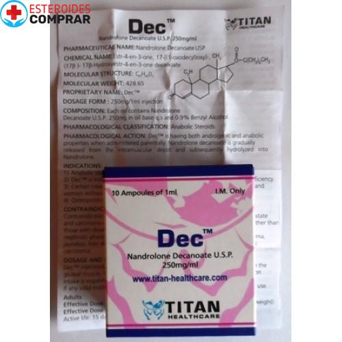 Dec Titan HealthCare (Nandrolone Decanoate) 10 amps - Imagen 2
