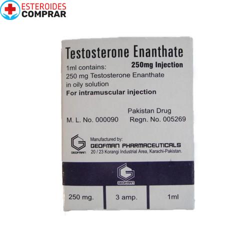 Ampolla de 250mg de enantato de testosterona Geofman