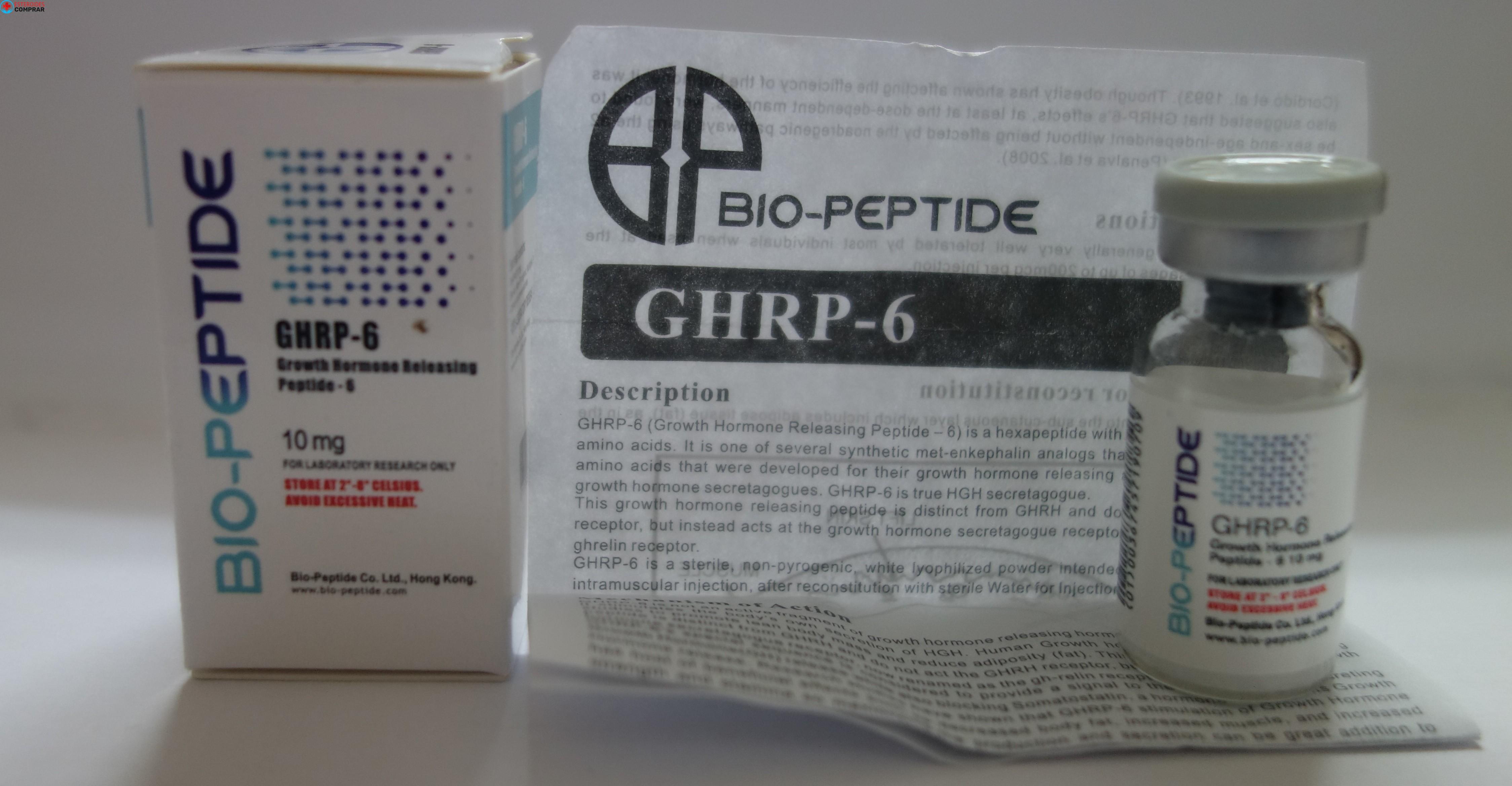 GHRP-6 Bio-Peptide 10mg - Imagen 2