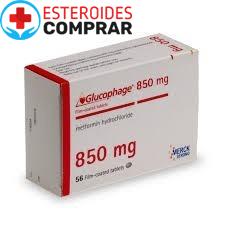 GLUCOPHAGE (metformina) Merck 100tabs (850mg/tab)