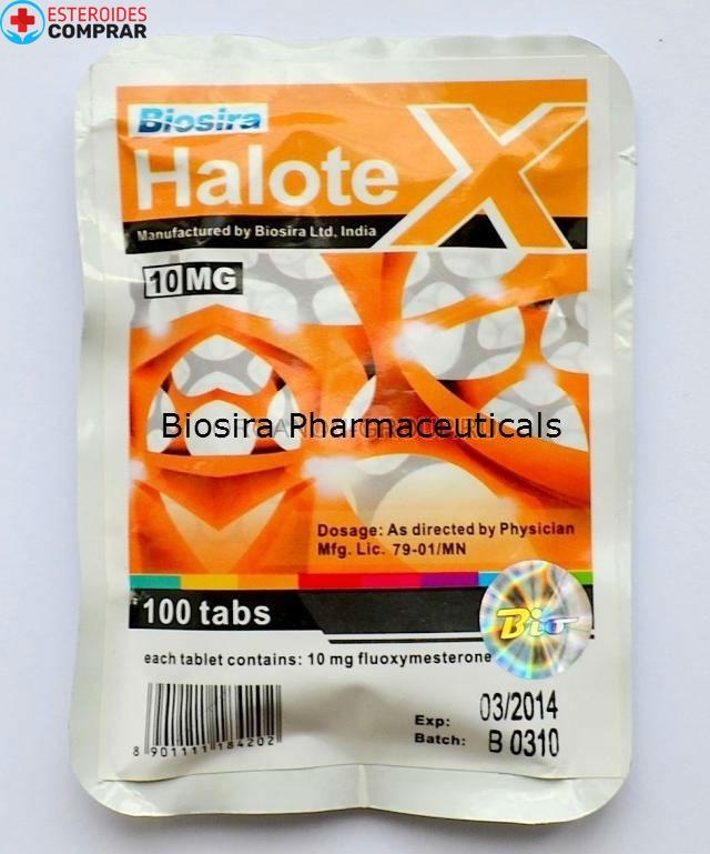 Halotex Biosira (Halotestin, Fluoxymesterone) 100tabs (10mg/tab)