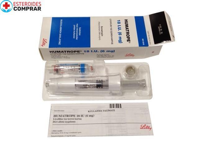 Humatrope (somatropina) Lilly 18 IU (6mg)
