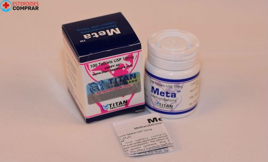 Meta Titan HealthCare (Dianabol, Methandienone) 100tabs (10mg/tab) - Imagen 2