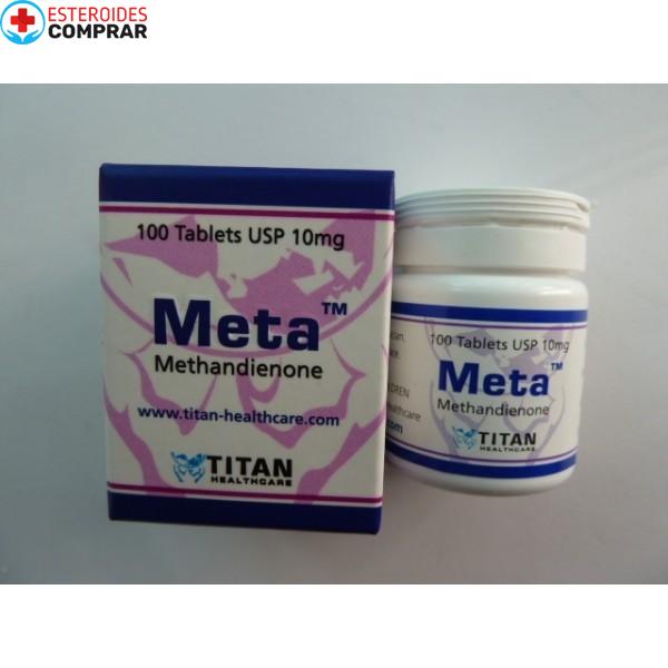 Meta Titan HealthCare (Dianabol, Methandienone) 100tabs (10mg/tab)