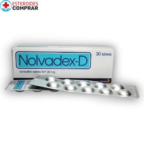Nolvadex-D (citrato de tamoxifeno) AstraZeneca 30tabs de 20mg (20mg/tab)