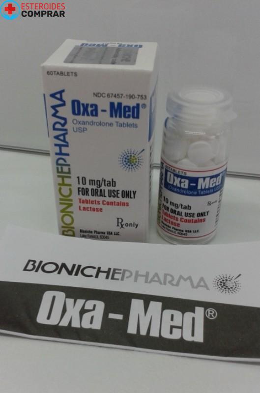 Oxa-Med Bioniche Pharmacy (Anavar, Oxandrolone) 60tabs (10mg/tab) - Imagen 2