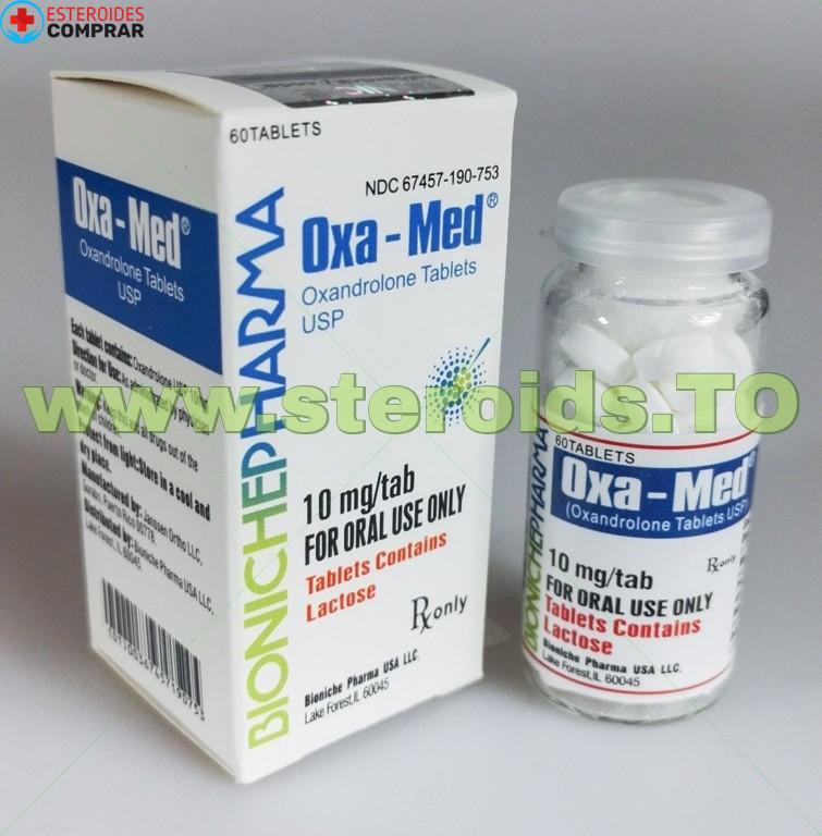 Oxa-Med Bioniche Pharmacy (Anavar, Oxandrolone) 60tabs (10mg/tab) - Imagen 3