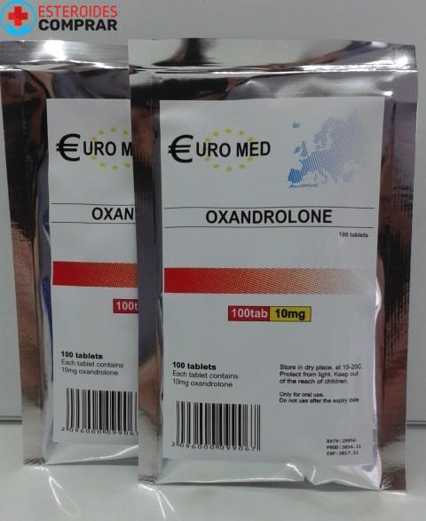 Oxandrolone 10mg (Anavar) Euromed 100 tablets (10mg/tab)