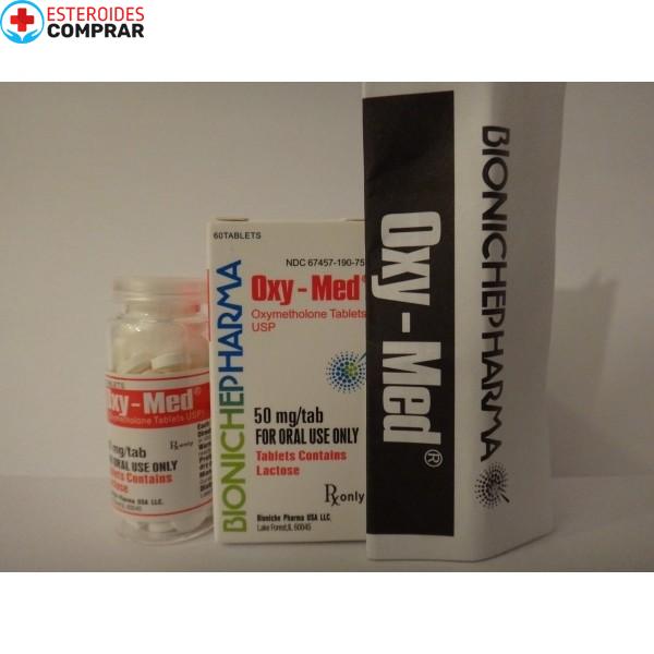 Oxy-Med Bioniche Pharma (Oxymethlone,Anadrol) 120tabs (50mg/tab) - Imagen 2