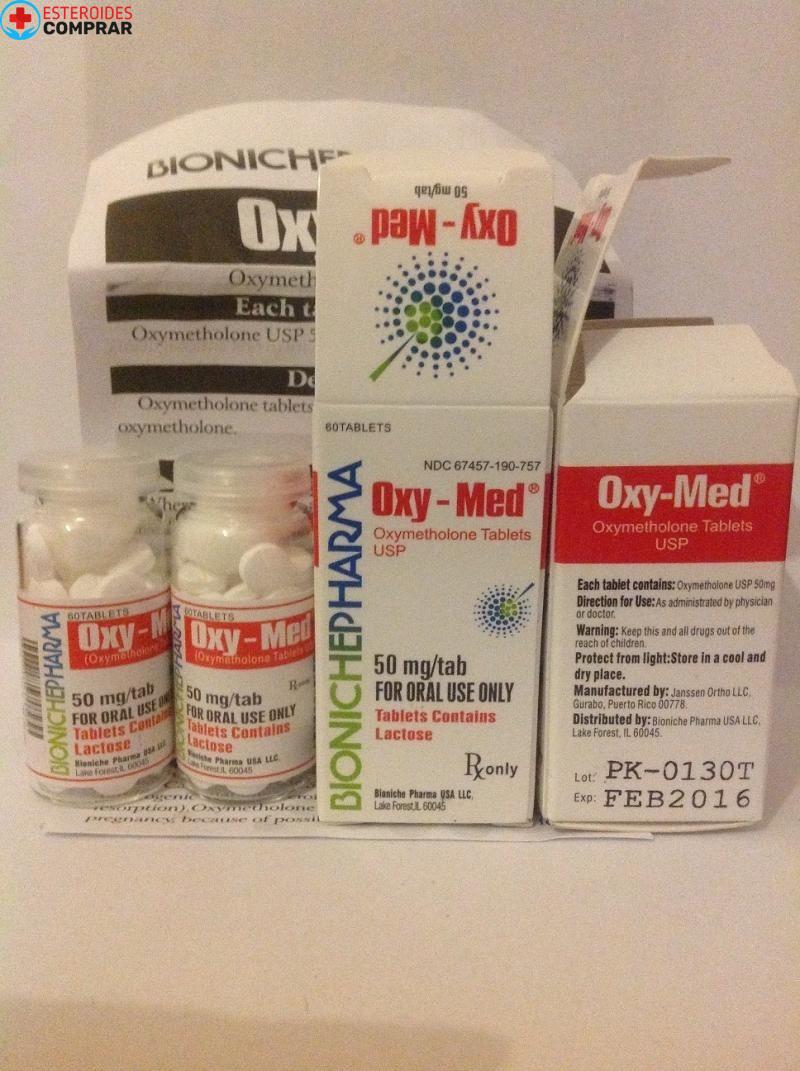 Oxy-Med Bioniche Pharma (Oxymethlone,Anadrol) 120tabs (50mg/tab) - Imagen 3