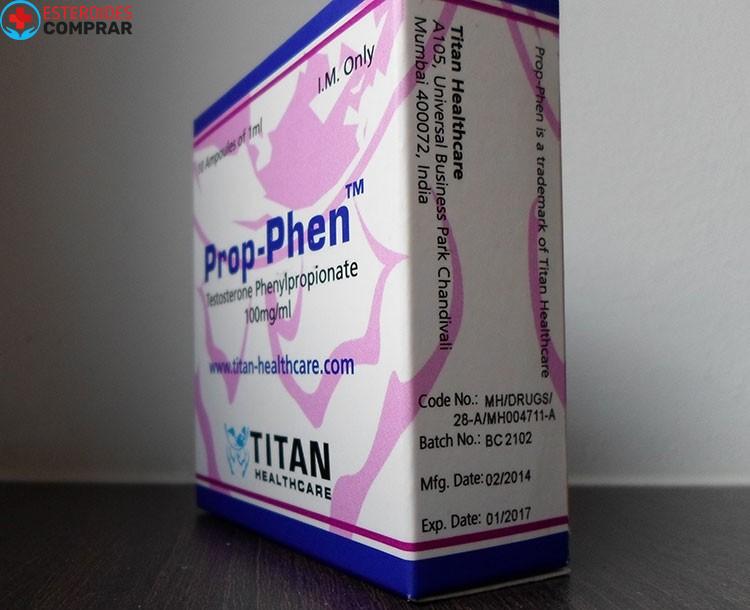 Prop-Phen Titan HealthCare (Testosterone Phenylpropionate) - Imagen 2