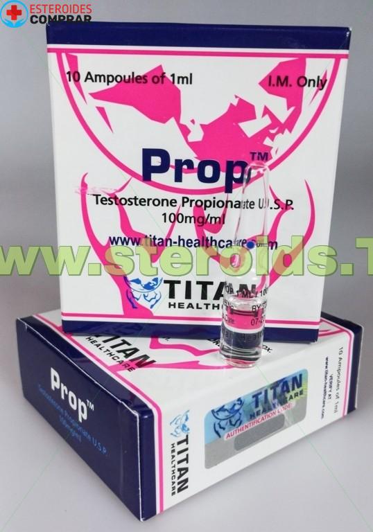 Prop Titan HealthCare (Testosterone Propionate) - Imagen 2