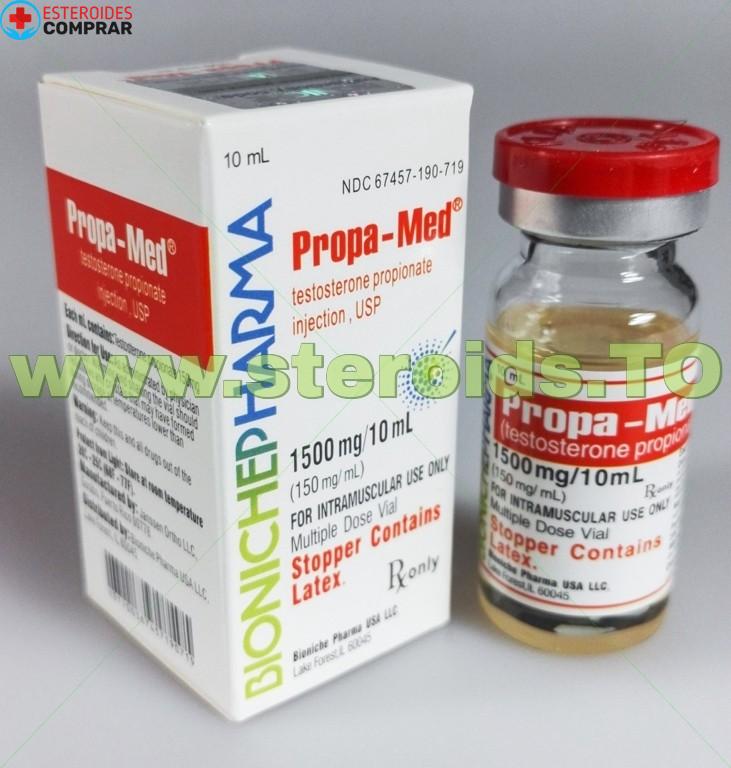 Propa-Med Bioniche Pharmacy (Testosterone Propionate) 10ml (150mg/ml) - Imagen 3