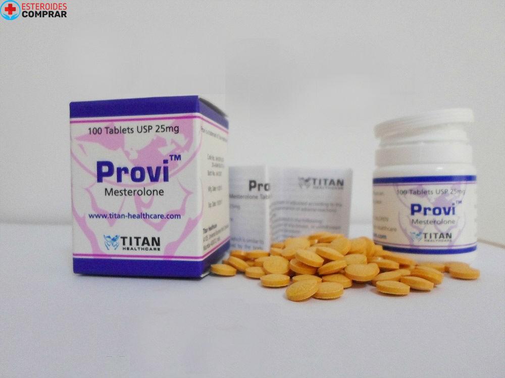 Provi Titan HealthCare (Proviron, Mesterolone) 100tabs (25mg/tab)