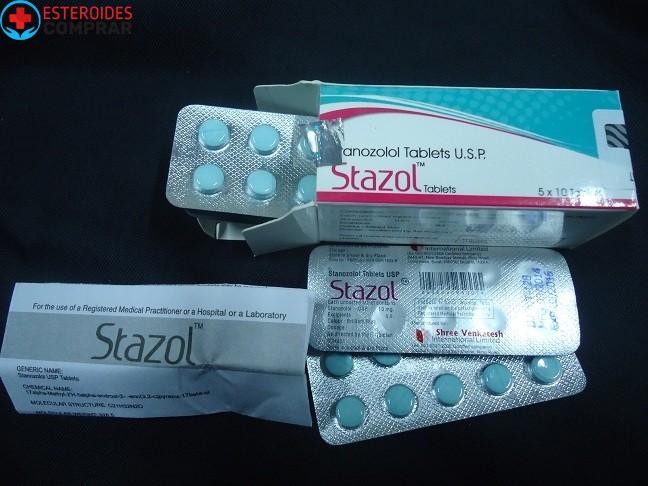 Stazol Tablets Shree Venkatesh (Winstrol, Stanozolol) 50tabs (10mg/tab) - Imagen 2