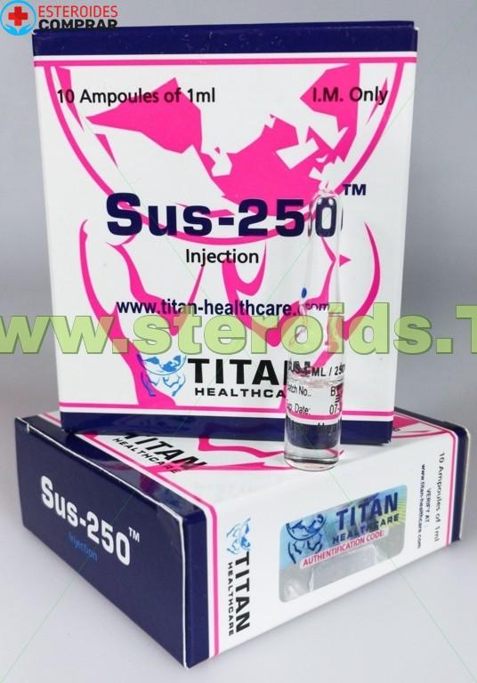 Sus-250 Titan HealthCare (Testosterone Mix, Sustanon 250) - Imagen 3
