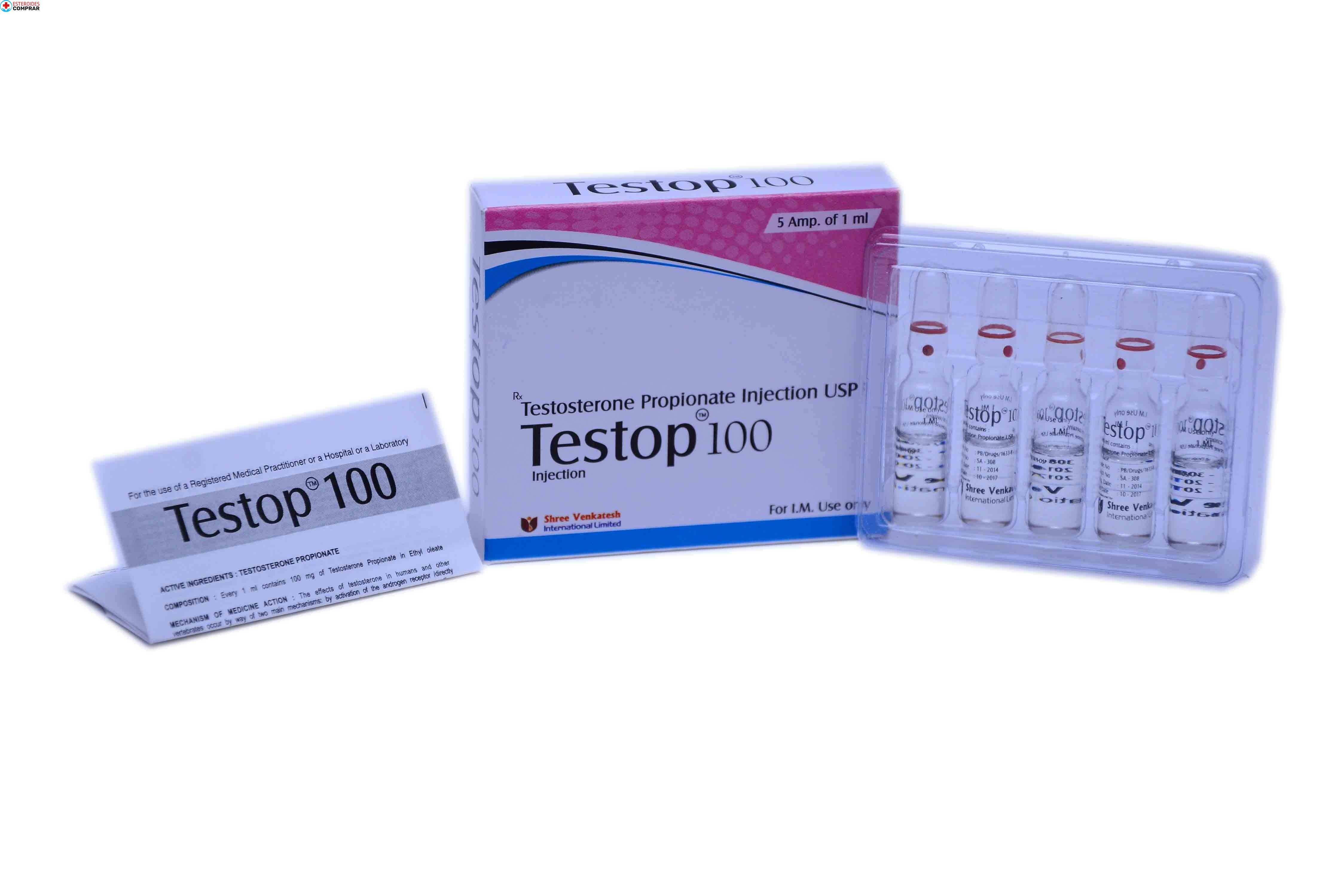 Testop 100 Shree Venkatesh (Testosterone Propionate Injection USP)