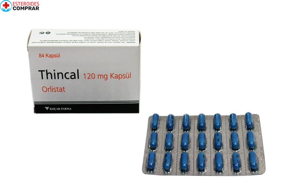 Thincal 120mg (Orlistat) Kocak Pharma 84 cápsulas (120mg/tab)