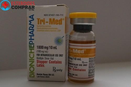 Tri-Med Bioniche Pharmacy (3 Trenbolones) 10ml (180mg/ml) - Imagen 2