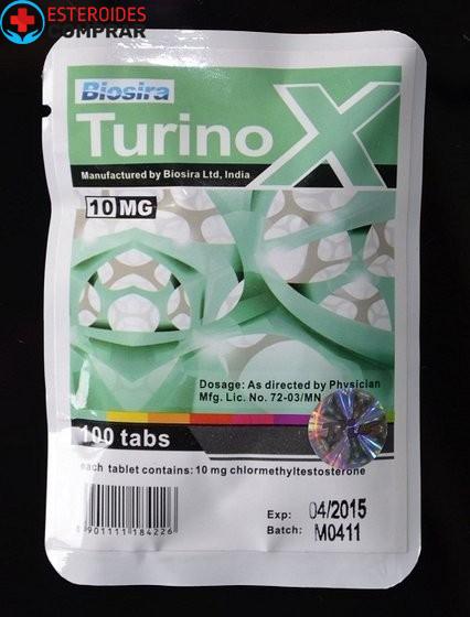 Turinox Biosire (Turanabol, Chlormethyltestosterone) 100tabs (10mg/tab)