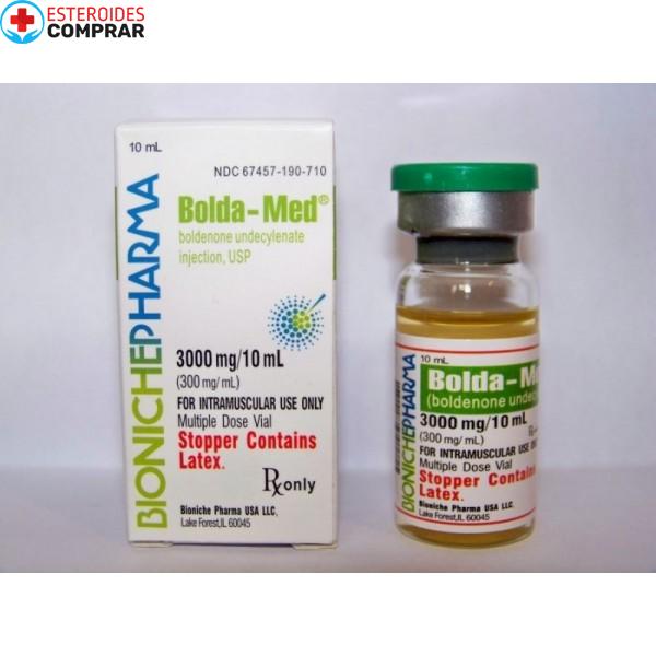 BOLDA-MED BIONICHE PHARMA (BOLDENONE UNDECYLENATE) 10ML (300MG/ML)