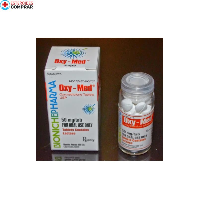 OXY-MED BIONICHE PHARMA (OXYMETHLONE,ANADROL) 120TABS (50MG/TAB)