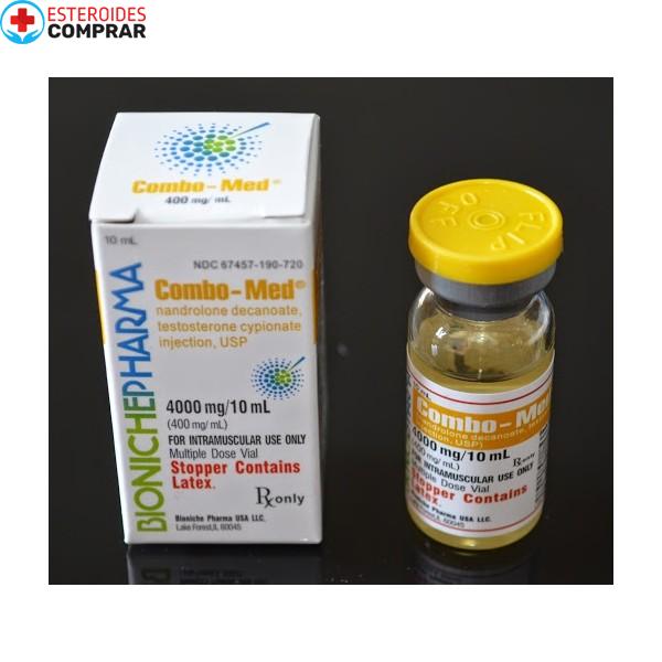 COMBINADO-MED FARMACIA BIONICHE (CIPIONATO DE TEST + DECANOATO DE NANDROLONA) 10ML (400MG/ML) - Imagen 2
