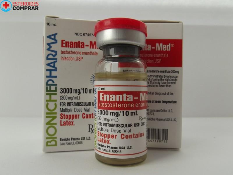 FARMACIA DE BIONICHE ENANTA-MED (ENANTATO DE TESTOSTERONA) 10ML (300MG/ML)